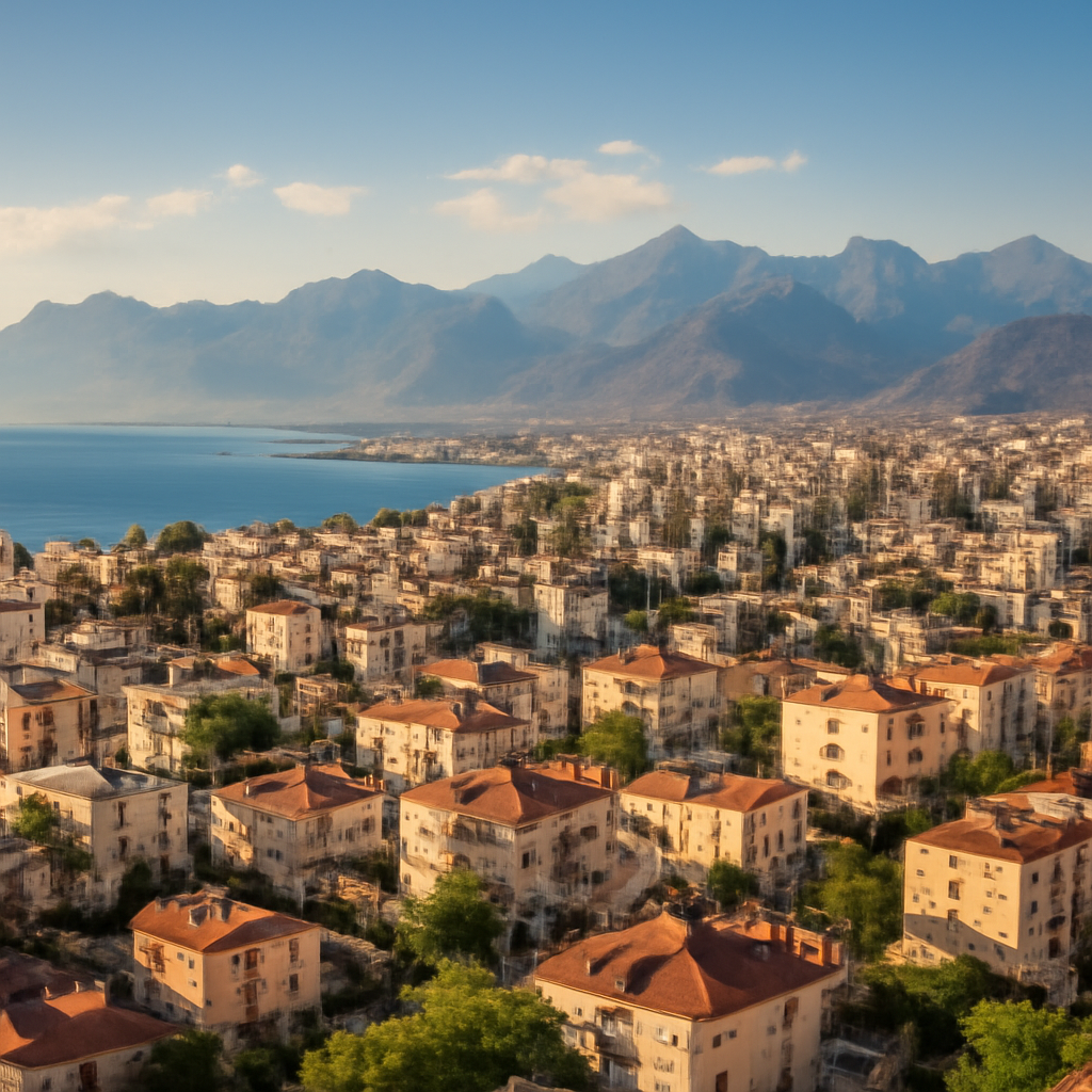 Antalya hizmet bölgelerine genel bakış
